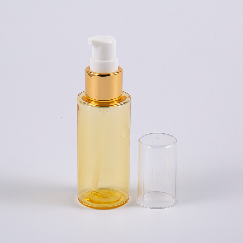 Cruth Babhta Dath Leath-Thrédhearcach 50ml Buidéal Lotion Balla Tiubh PETG Le Caidéal Cruth Babhta Dath Leath-Thrédhearcach 50ml Buidéal Lotion Balla Tiubh PETG Le Caidéal