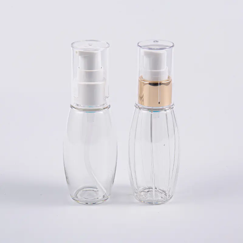 Úsáid Taisteal 50ml PETG Cruth Ball Buidéal Le Caidéal