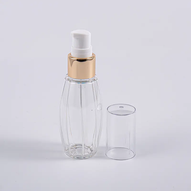 Úsáid Taisteal 50ml PETG Cruth Ball Buidéal Le Caidéal