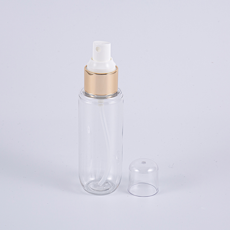Pacáistiú Éicea-Cháirdiúil 75ml Trédhearcach PE Serums Toners Nó Buidéil Cleansers