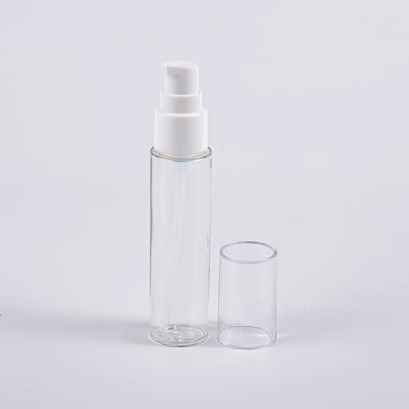 Úsáid Taistil 20ml 30ml 40ml Buidéal Lotion PETG caol Le Caidéal Úsáid Taistil 20ml 30ml 40ml Buidéal Lotion PETG caol Le Caidéal