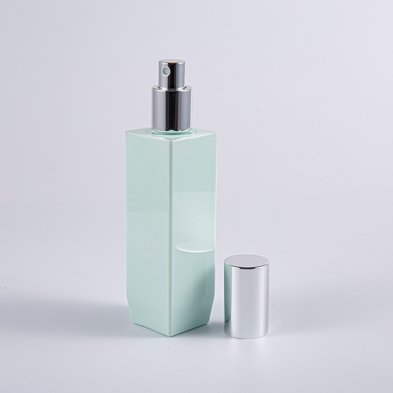 Cruth Cearnóg Rogha Ildath 120ml Buidéal Lotion Balla Tiubh PETG Le Caipín Alúmanam 