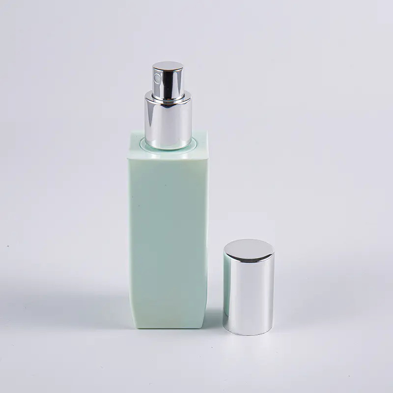 Cruth Cearnóg Rogha Ildath 100ml Buidéal Lotion Balla Tiubh PETG Le Caipín Alúmanam 