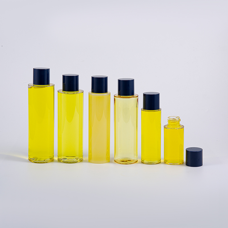 50ml 100ml 120ml 130ml 170ml 200ml PETG Babhta Lotion Buidéal Le Cap Scriú Babhta Agus Ionsáigh Beaga